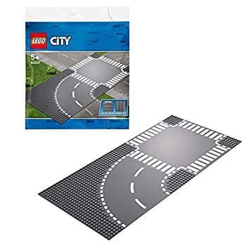 【中古】【非常に良い】レゴ(LEGO) シティ ロードプレート カーブと交差点 60237 ブロック おもちゃ 男の子 車 電車 mxn26g8