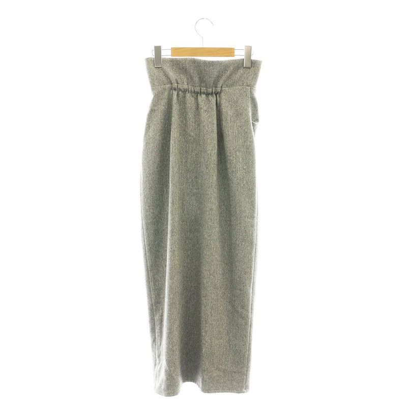 スナイデル SNIDEL 24AW ドレープタイトホックスカート ロング 0