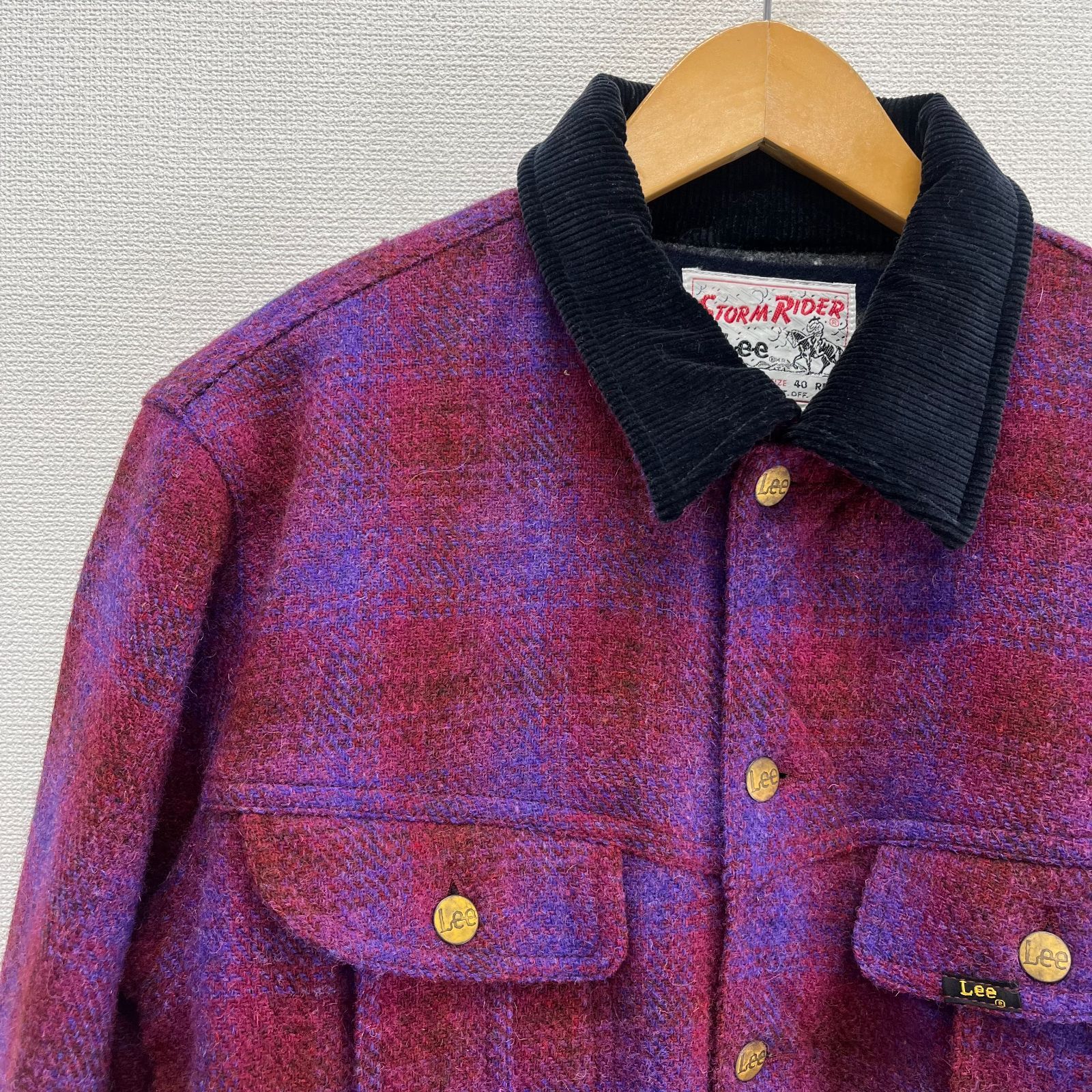 Lee × Harris Tweed リー ハリスツイード 101LJ LS0070 STORM RIDER