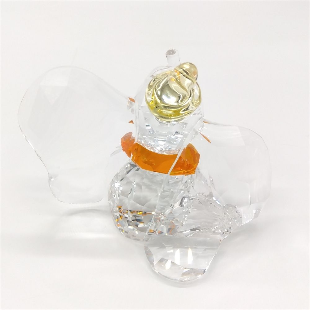 SWAROVSKI - スワロフスキー SWAROVSKI ディズニー ダンボ オブジェ 置物 1052873 クリア Disney Dumbo 2011年 限定【中古】 スワロフスキー SWAROVSKI ディズニー ダンボ オブジェ 置物