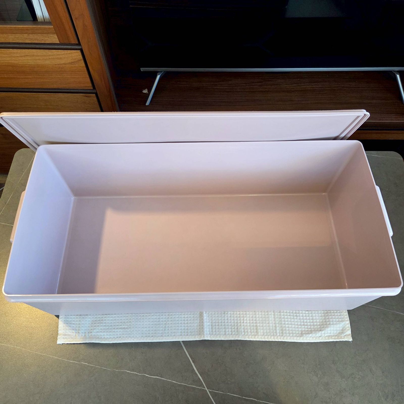 TUPPERWARE タッパーウェア ロングスーパーケース ディープロングスーパーケース 3点セット ピンク MARWIL-DEMENAGEMENTS_CH