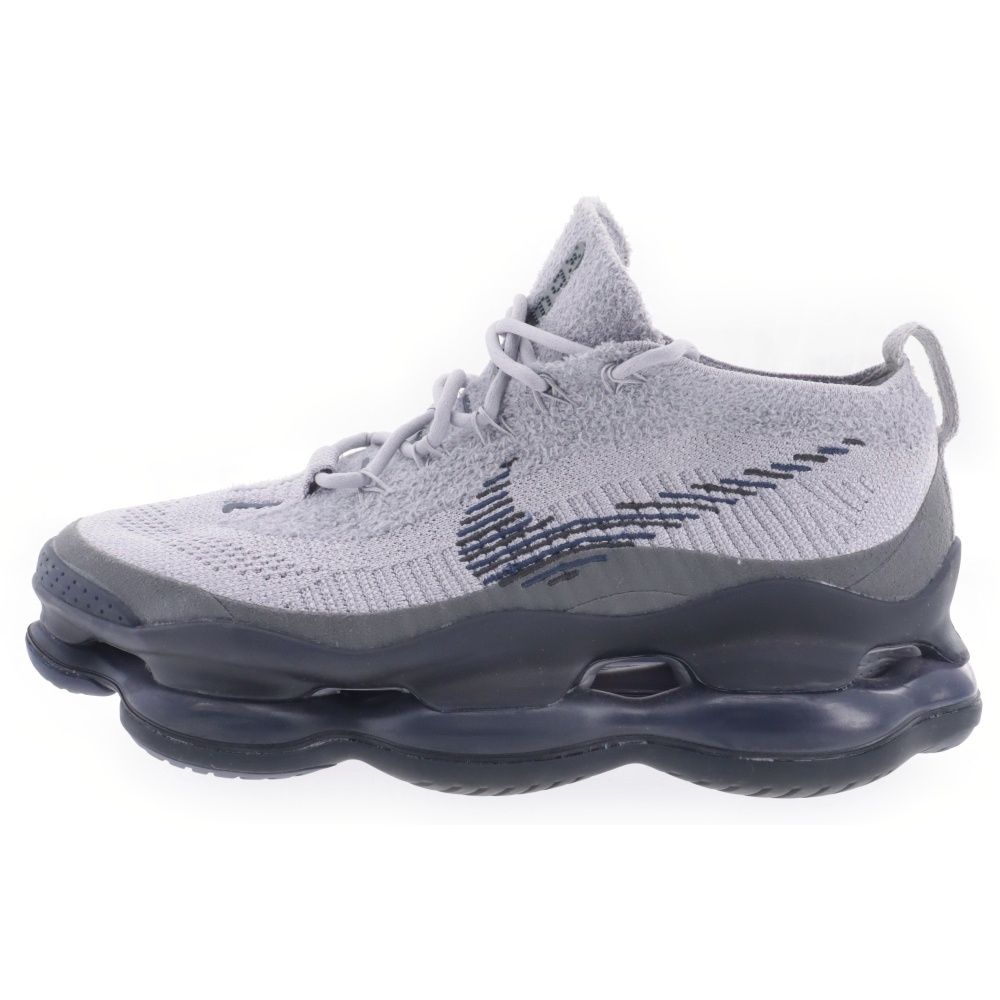 NIKE (ナイキ) Air Max Scorpion Flyknit Pewter エアマックススコーピオン フライニット ピューター ローカットスニーカー パープル US8/26cm DJ4701-006