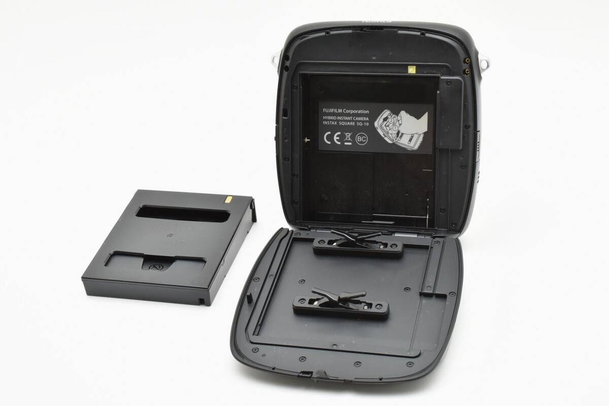 instax SQ10 インスタントカメラ 本体 ブラック 富士フイルム チェキ