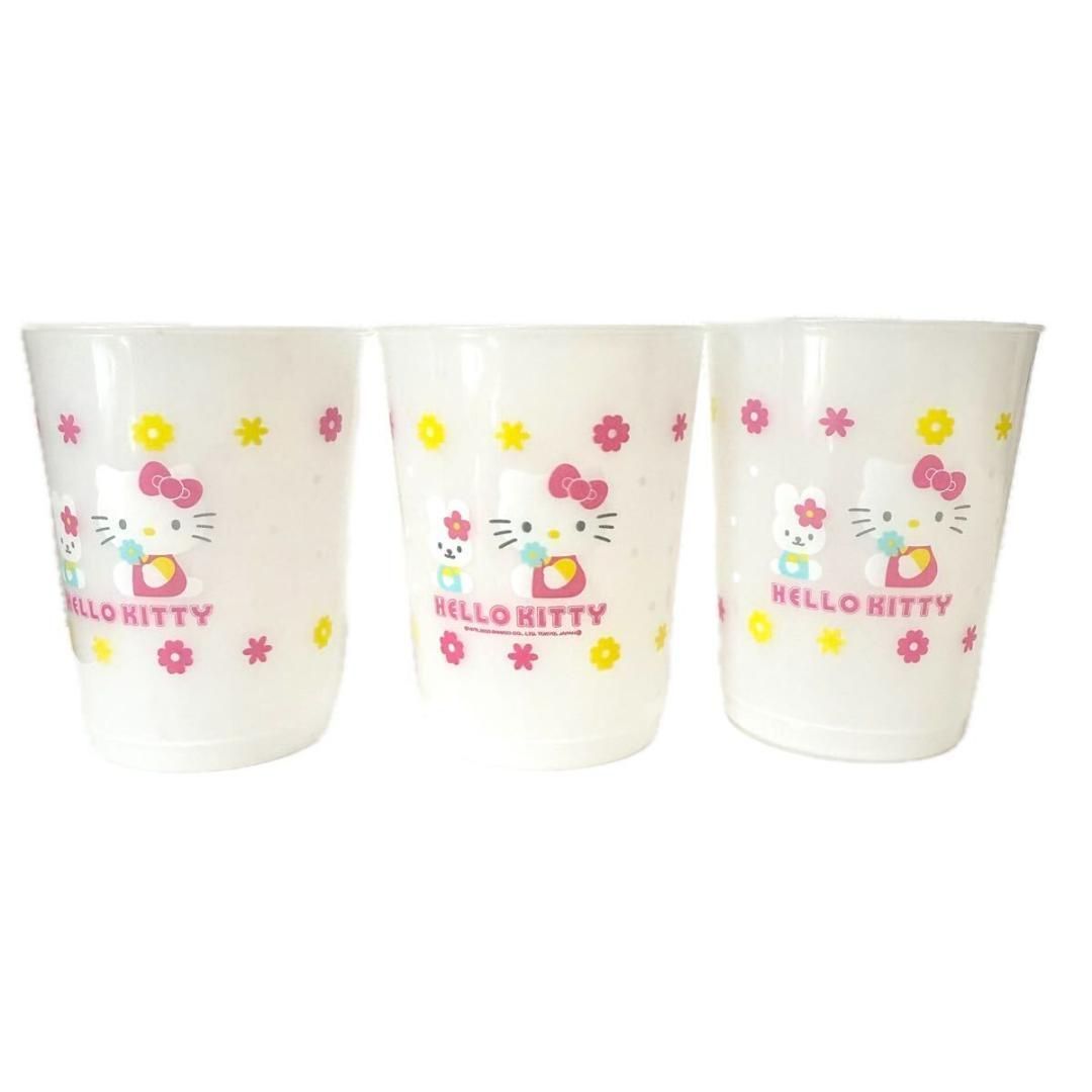 Hello Kitty キティー プラカップサンリオ レトロ 当時物 コップ 2000 Sanrio ハローキティ コップ サンリオ プラスチック カップ Hello