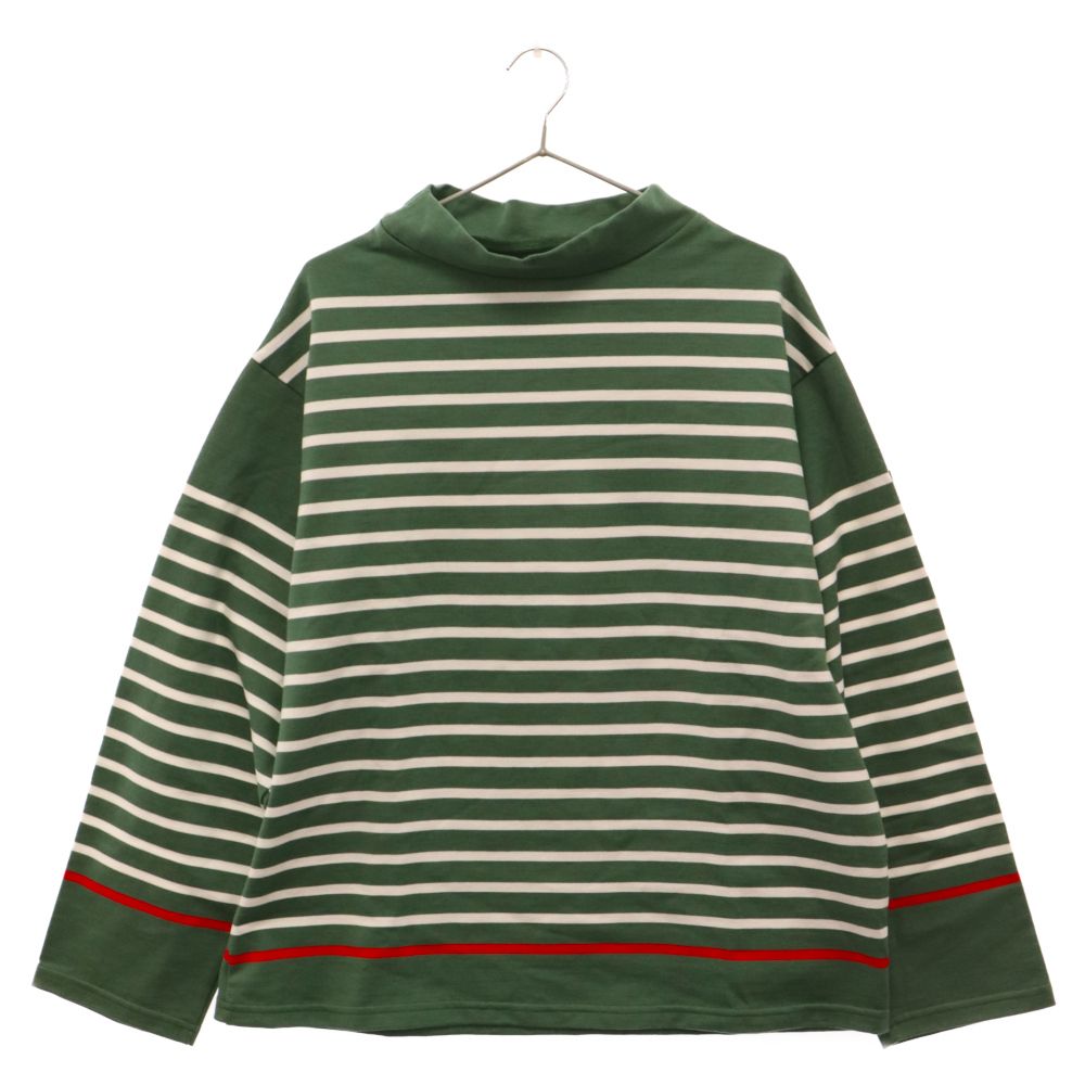 OUTIL (ウティ) ボーダー ロングTシャツ 長袖Tシャツ カットソー 