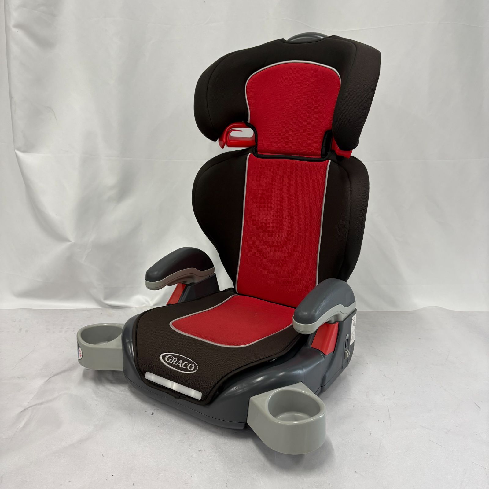 GRACO ジュニアシート 赤 黒 レッド ブラック - メルカリ