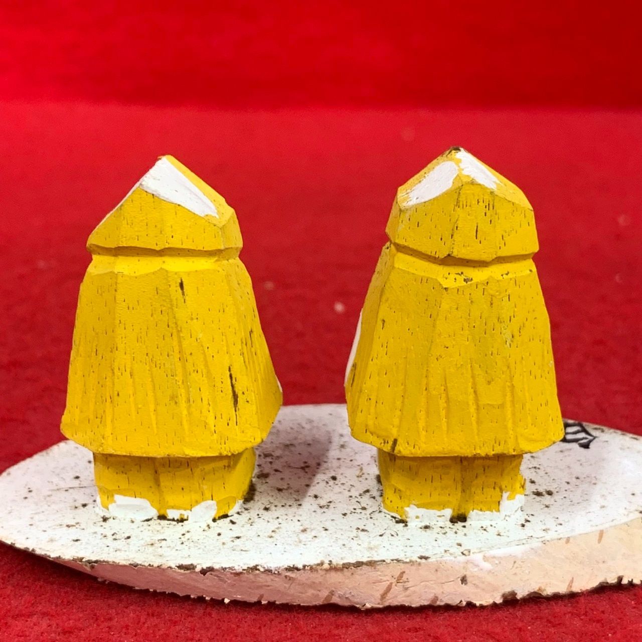 希少 雪ん子 木っ端人形 木彫り 一刀彫 郷土玩具 民芸品 農民美術 白馬