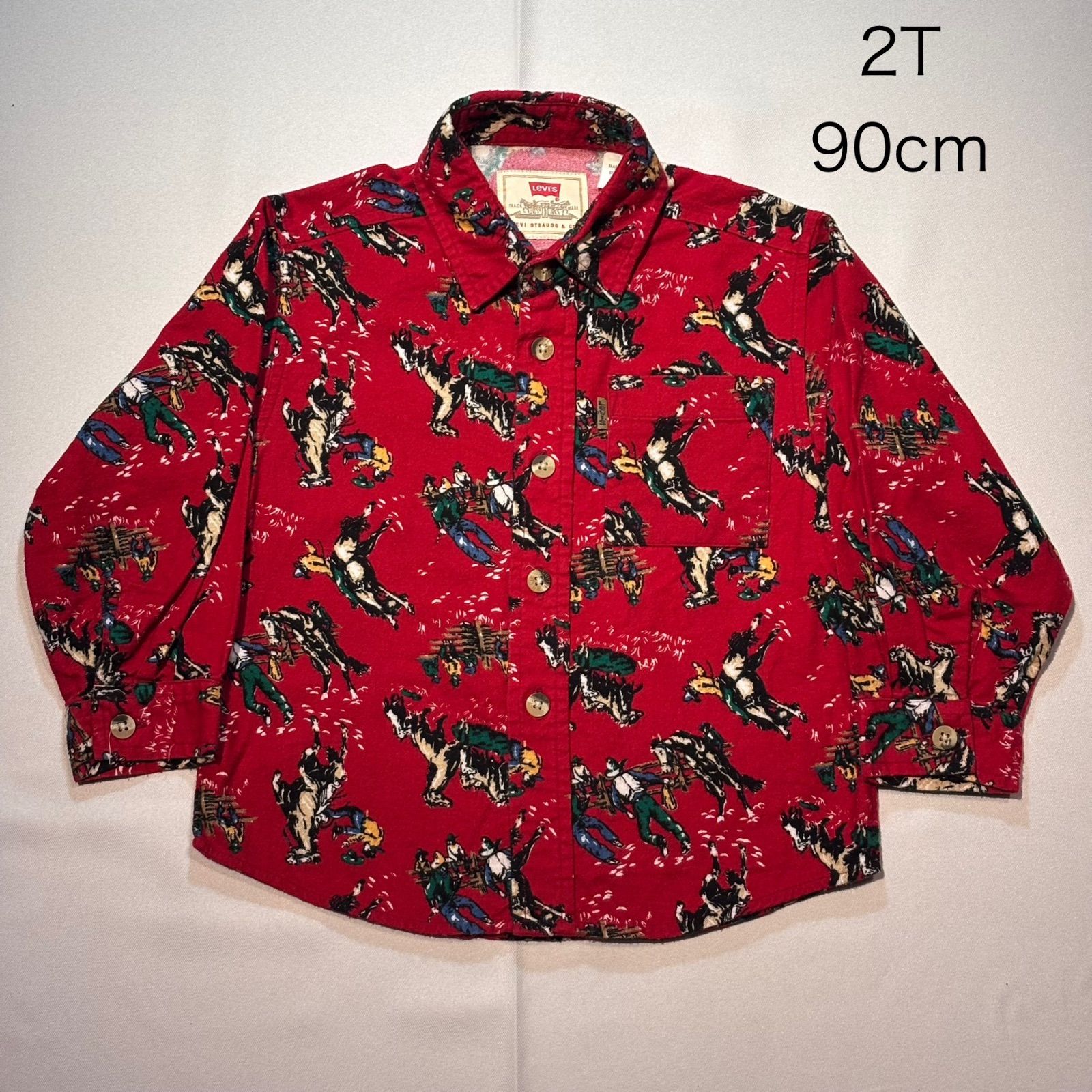 Levi s リーバイス Vintage シャツ 長袖 ネルシャツ 男の子 女の子