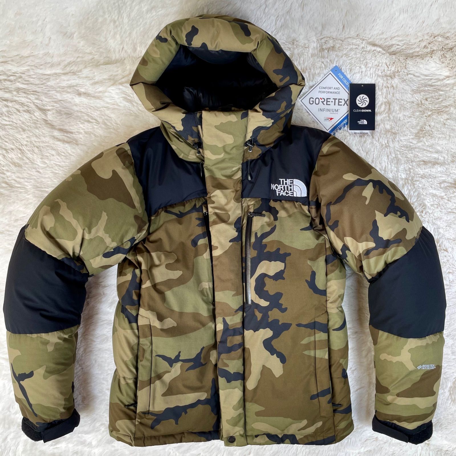 極美品】THE NORTH FACE ノースフェイス ノベルティ バルトロライトジャケット ウッドランドカモ - メルカリ