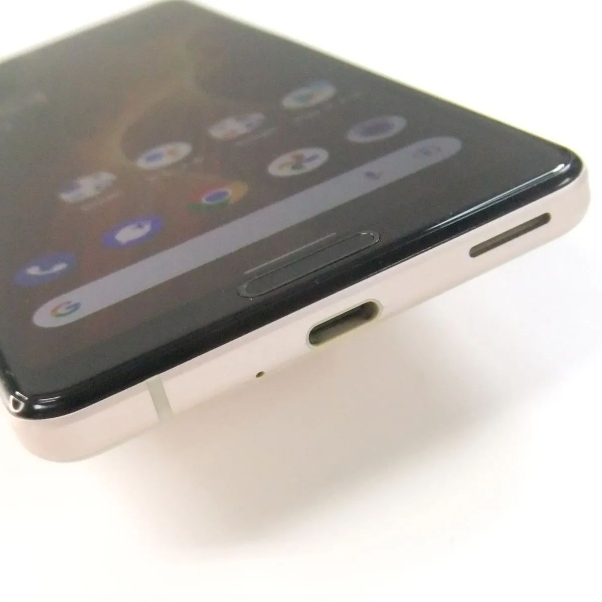 【中古】 AQUOS sense5G SHG03 ライトカッパー au SIMロック解除済