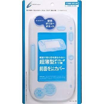 【中古】CYBER ・ フロントカバー スリム (Wii U用) クリア khxv5rg