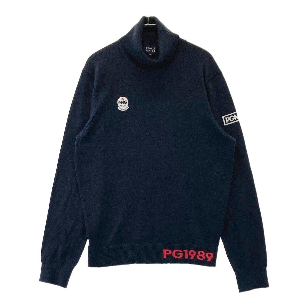 パーリーゲイツタートルネックセーター　サイズ5 サイズ：5 PEARLY GATES パーリーゲイツ タートルネック ニット