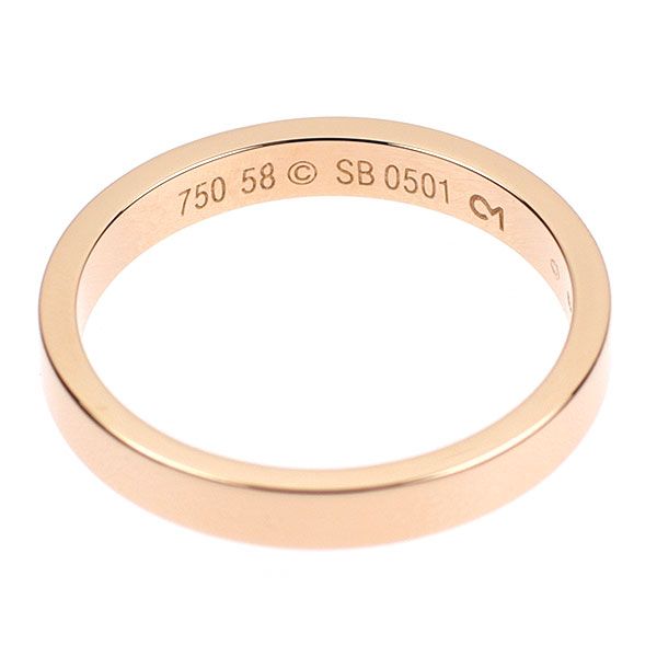 カルティエ K18PG ダイヤモンド エングレーブド リング 48号 楽天市場】CARTIER カルティエ エングレーブド ウェディング