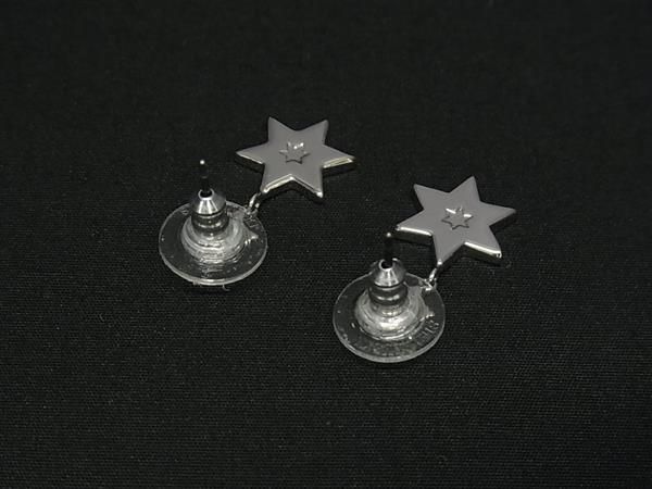 品質保証で、高速配送! SWAROVSKI スワロフスキー クリスタル ラインストーン スター ネックレス ピアス 2点セット シルバー系 BS0440 送料無料!