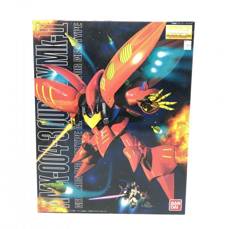 【中古】ﾊﾞﾝﾀﾞｲ MG ｷｭﾍﾞﾚｲMkⅡ ﾌﾟﾙﾂｰ専用 1/100 AMX-004-3 ﾌﾟﾗﾓﾃﾞﾙ 未組立品[13]