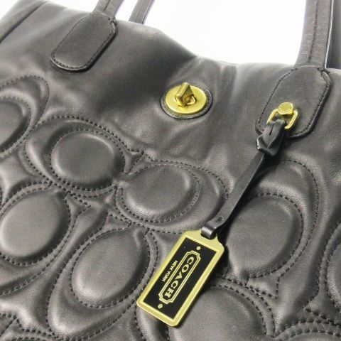 コーチ COACH トートバッグ ハンドバッグ レザー 革