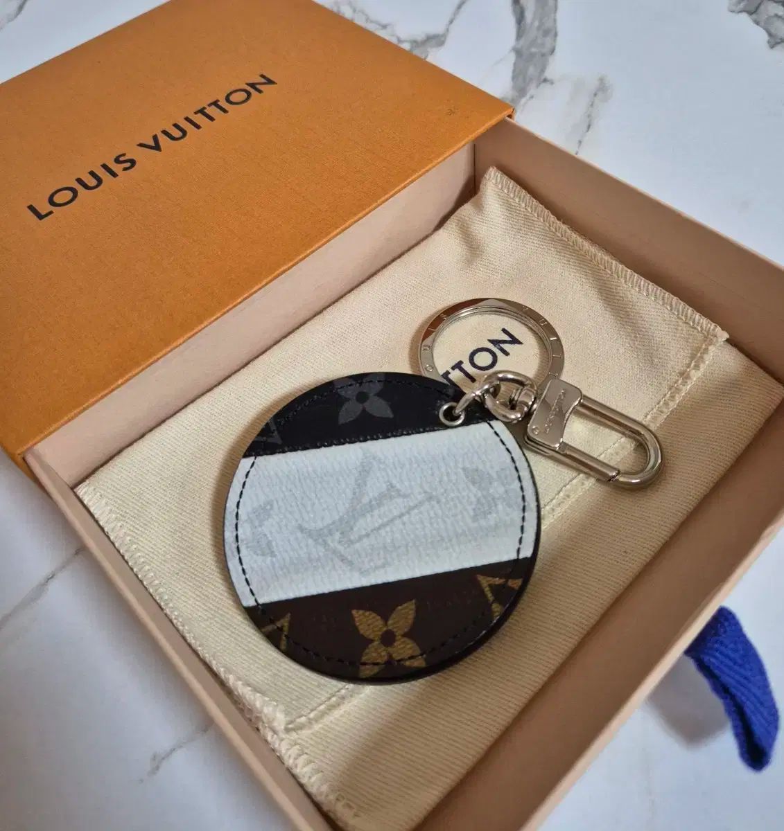 正規品 Louis Vuitton ルイヴィトン モノグラム キーホルダー バッグチャーム