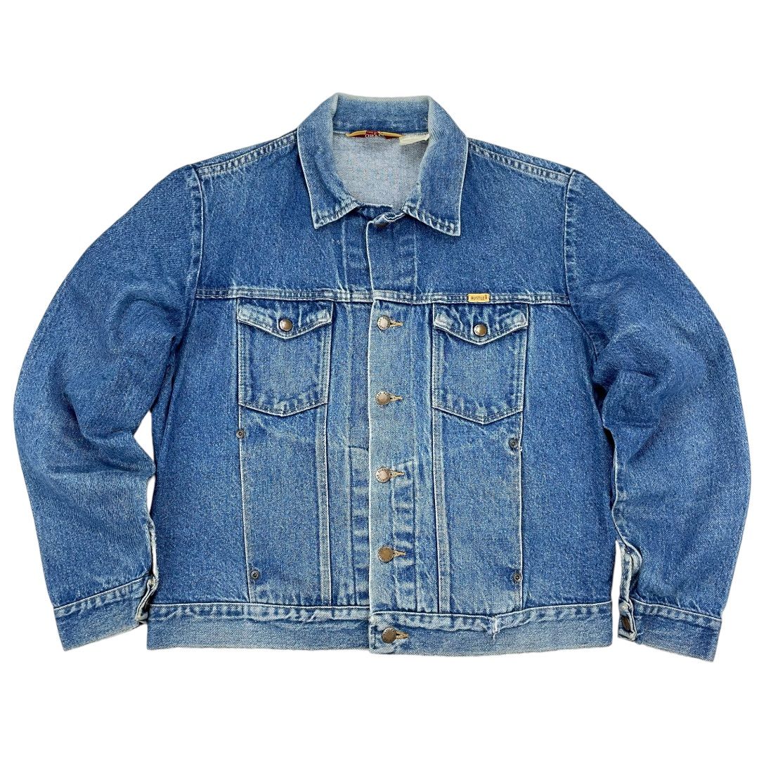 80s~ RUSTLER denim jacket 