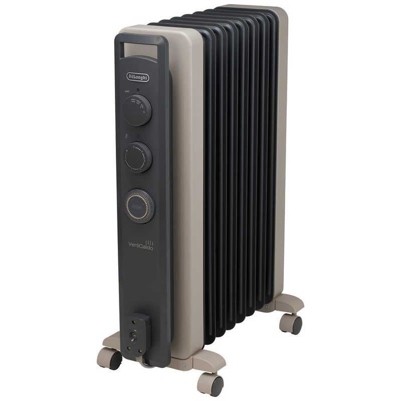 送料無料 ♥ 未開梱 デロンギ ヴェルティカルド オイルヒーター シダーグレー 最大10畳 RHJ21F0812-GY