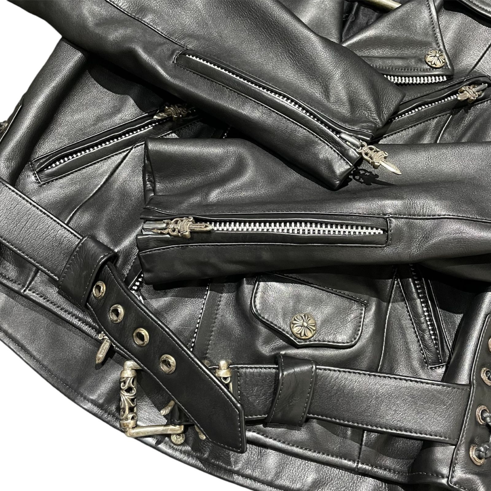 クロムハーツ CHROMEHEARTS JJDEAN JJディーン ライダース クロムハーツ CHROMEHEARTS JJDEAN JJディーン ライダース