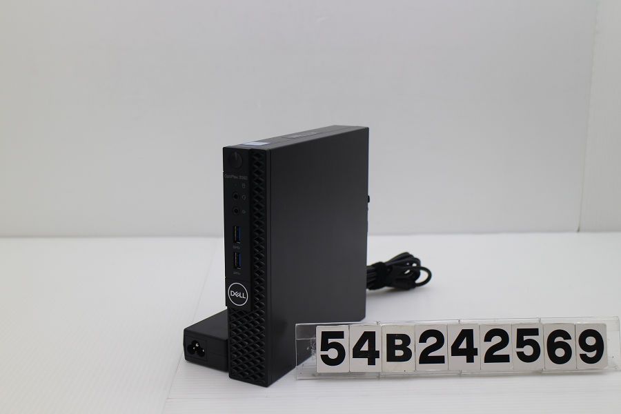 DELL Optiplex 3060 Micro Core i5 8400T 1.7GHz/8GB/256GB(SSD)+500GB/Win11 【54B242569】