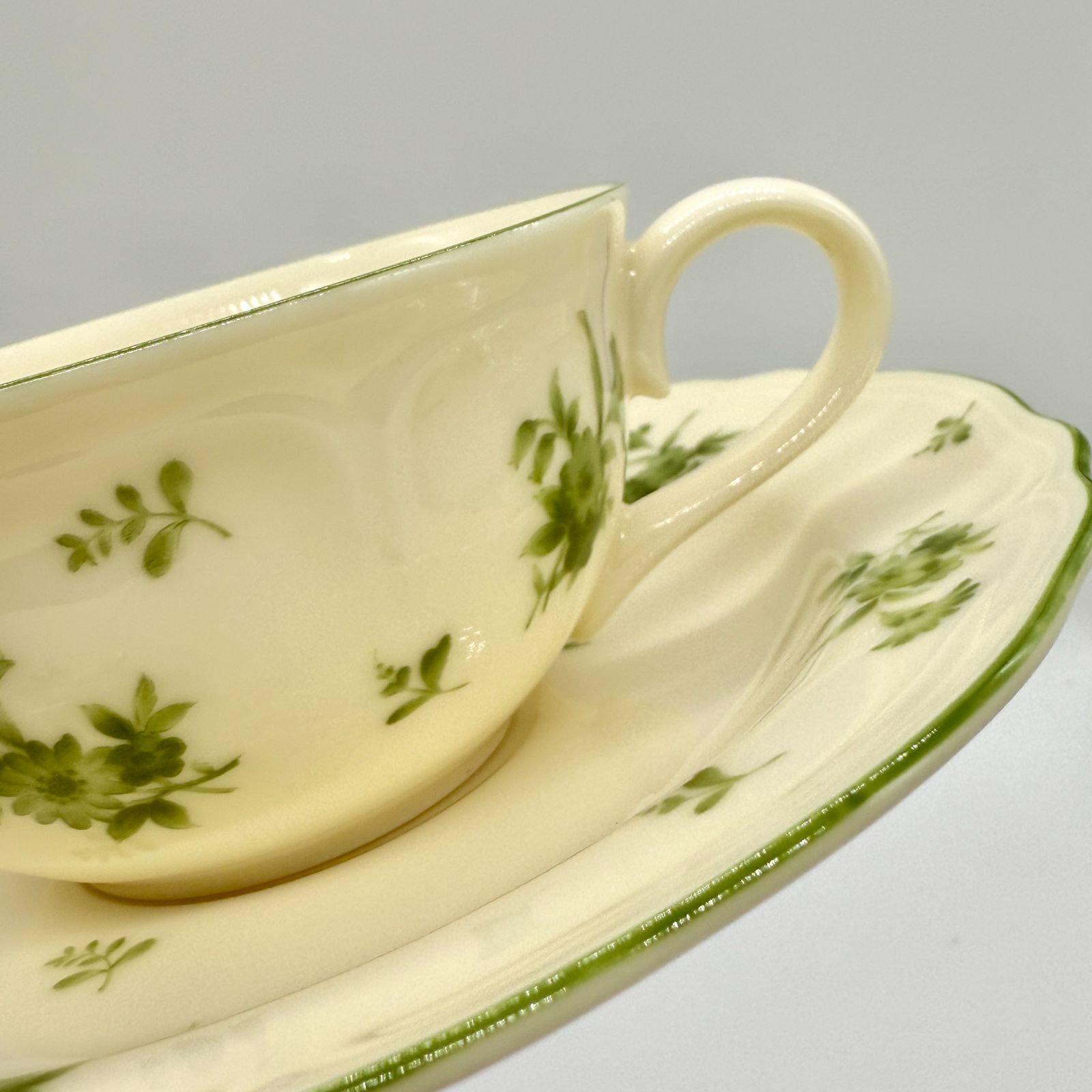 MARGARET HOWELL マーガレットハウエル ティーカップ＆ソーサー リーフ