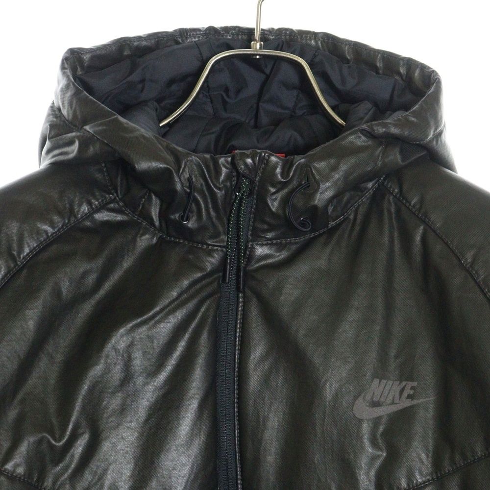 Nike ブラック キルティングジャケット フード付き 【公式通販】
