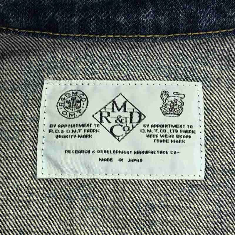 R&D.M.Co / オールドマンズテーラー　デニムジャケットS インディゴ 美品】 R&D.M.Co / オールドマンズテーラー | DENIM JACKET