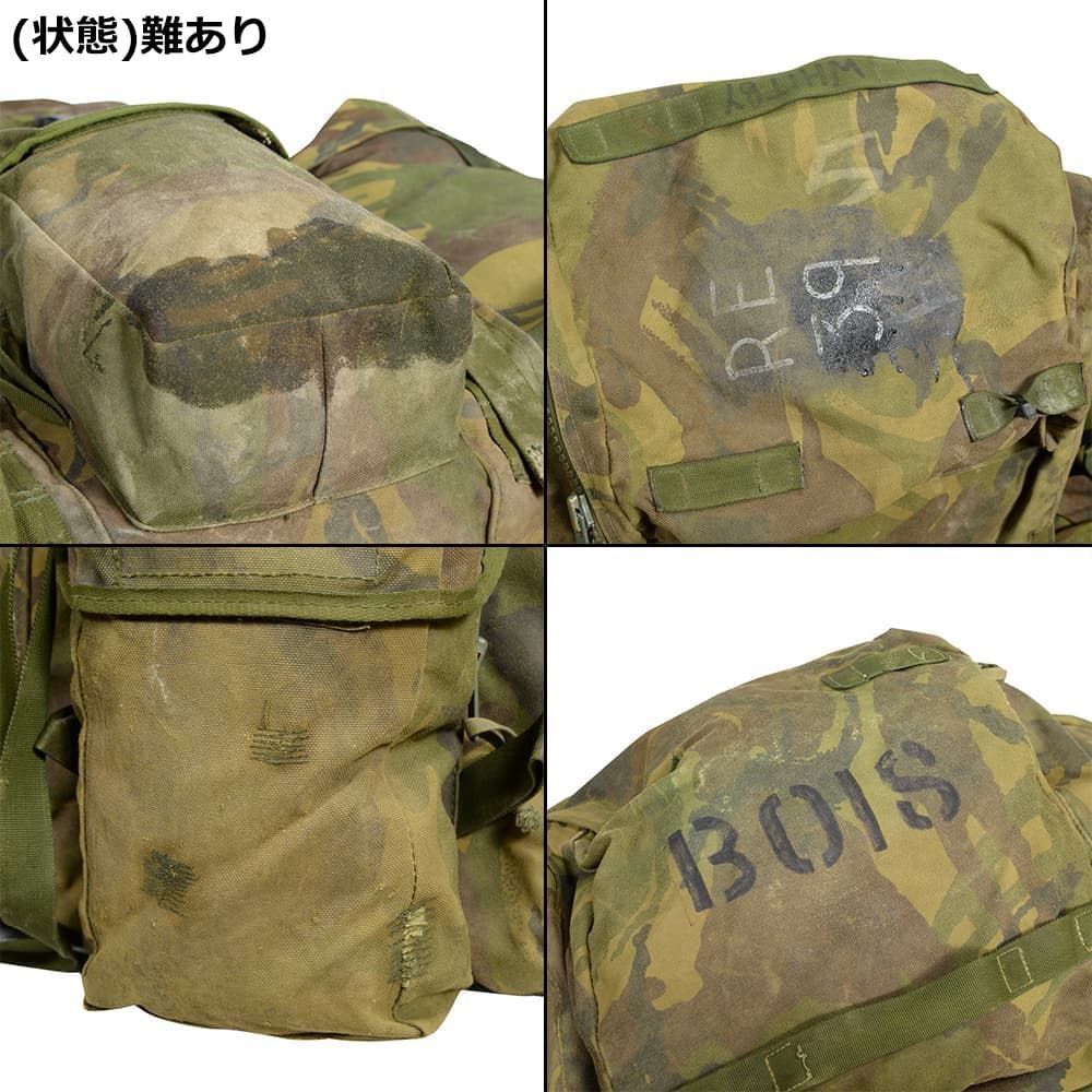 イギリス軍放出品 バックパック DPM迷彩 MOLLE対応 サイドポーチ搭載