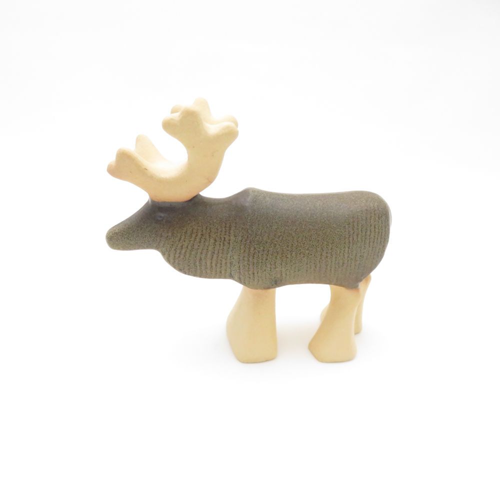 Lisa Larson リサラーソン Reindeer トナカイ フィギュリン クリスマス 置物 インテリア SO3598U2