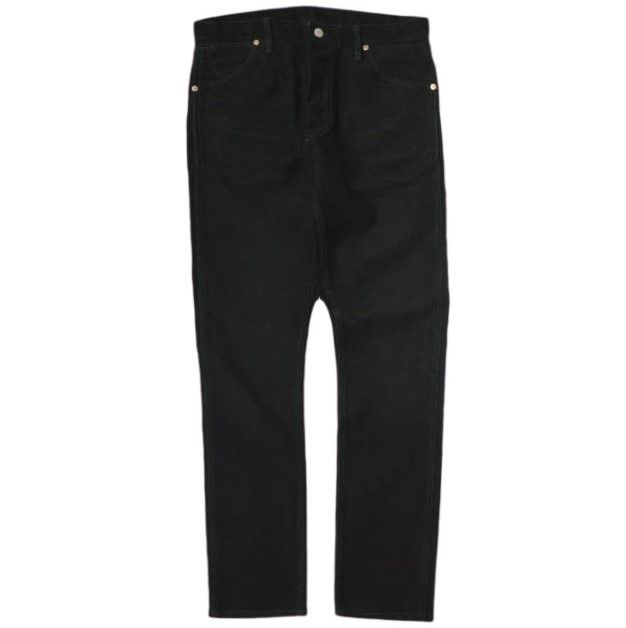 RRL ダブルアールエル ハイスリムフィット モールスキンパンツ 782872069001 31 Black Double RL ボタンフライ ボトムス g20692