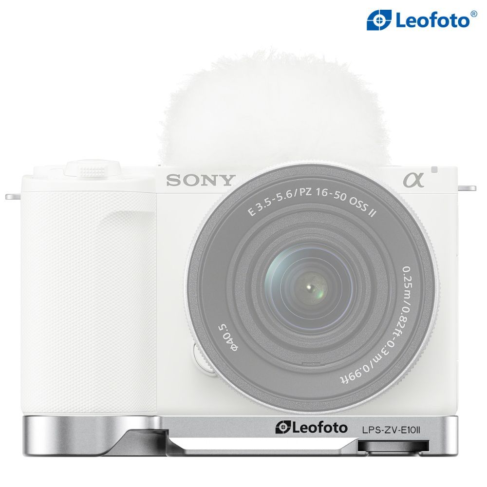 Leofoto(レオフォト)LPS-ZV-E10II(SV) グリップつきカメラプレート LPS