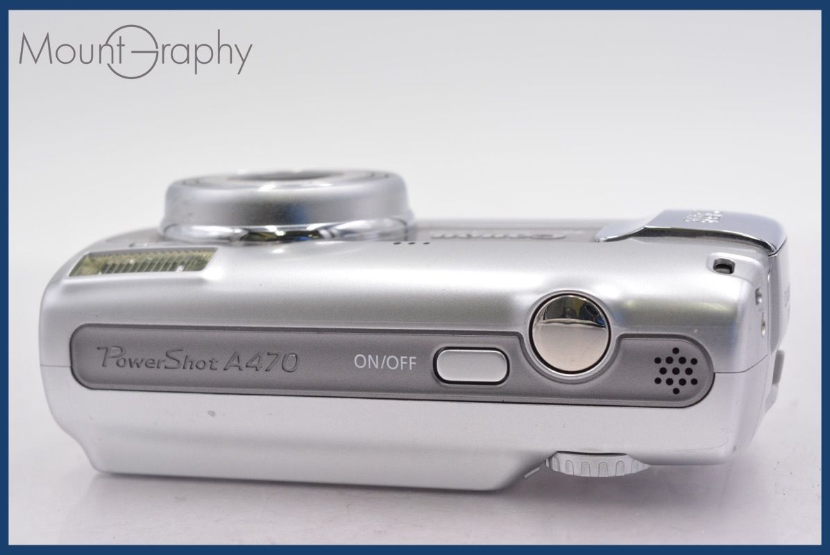 ☆実用美品☆ キヤノン Canon PowerShot A470 3.4x 単三電池仕様 同梱
