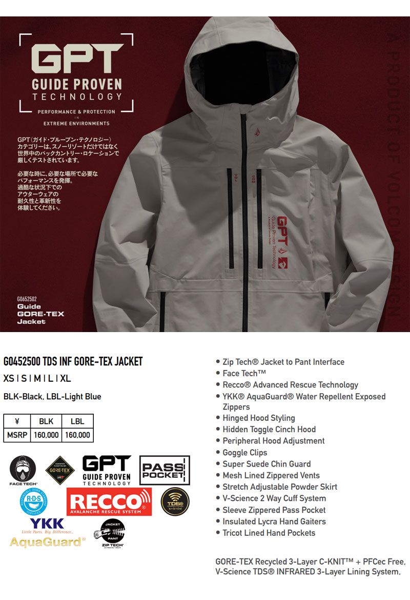 防水ジャケット