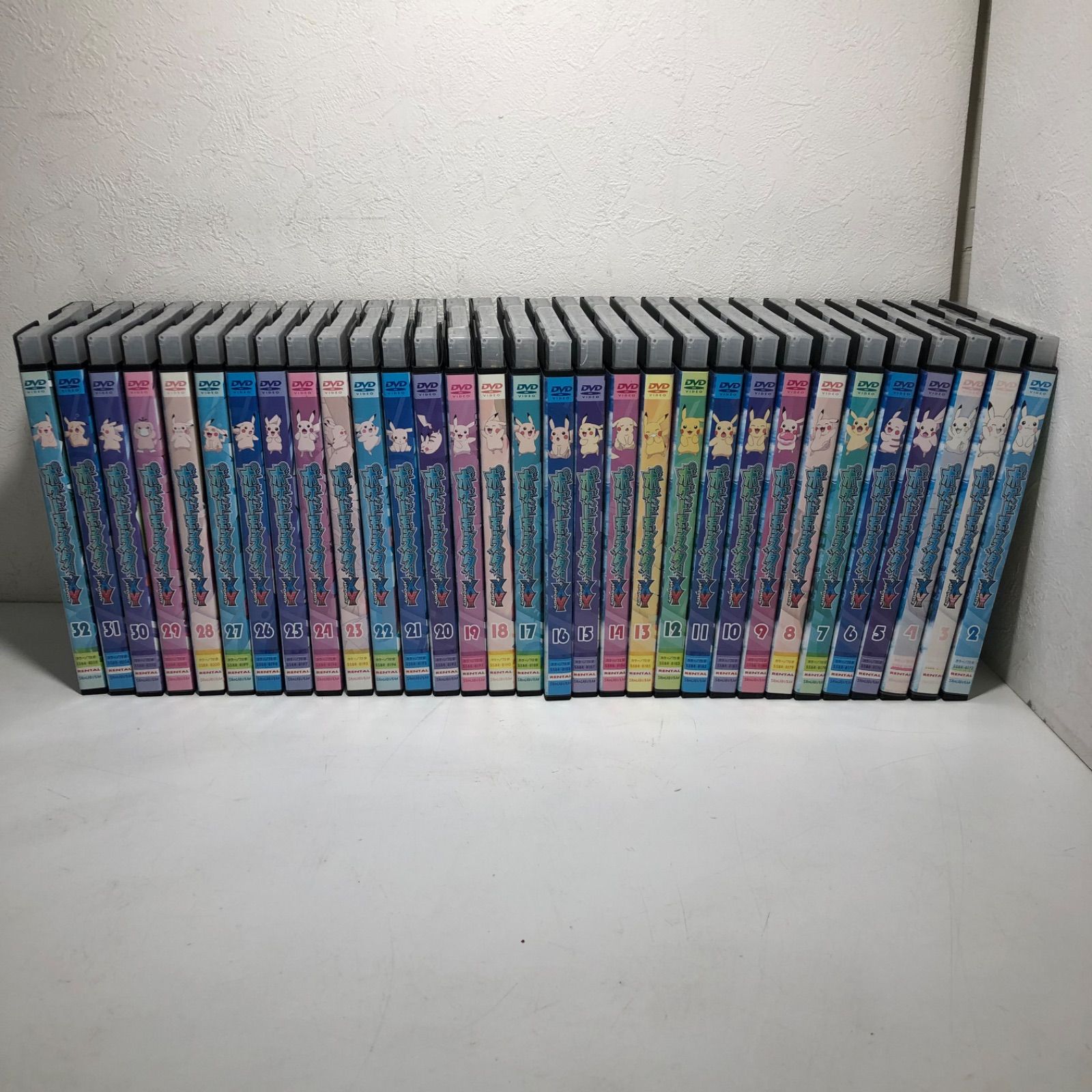 新品ケース ポケットモンスターXY DVD全32巻-