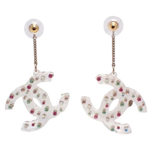 CHANEL(シャネル) クリアココマーク マルチカラーストーン