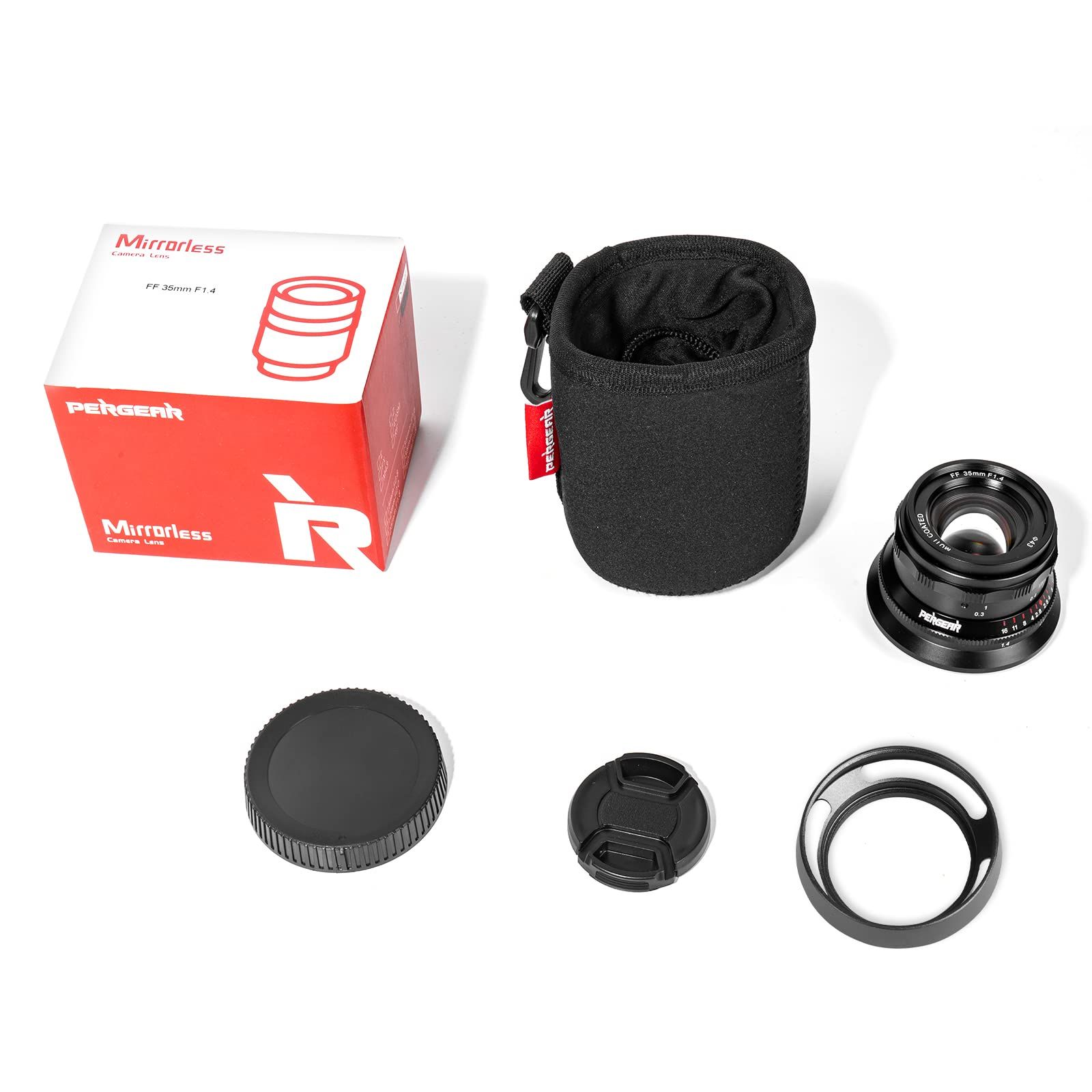  PERGEAR 35 mm F 1 4 フルサイズ マニュアルフォーカスレンズ 単焦点レンズ Zマウント ブラック その他 カメラ
