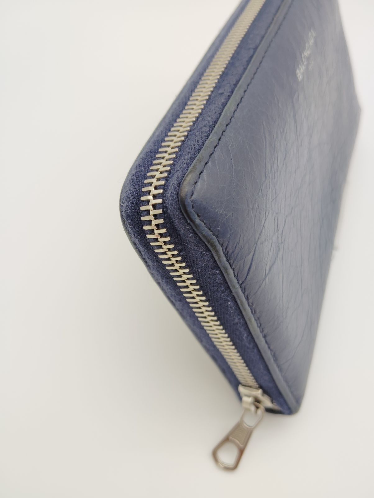 BALENCIAGA バレンシアガ 財布 ロングウォレット ネイビー 紺長財布