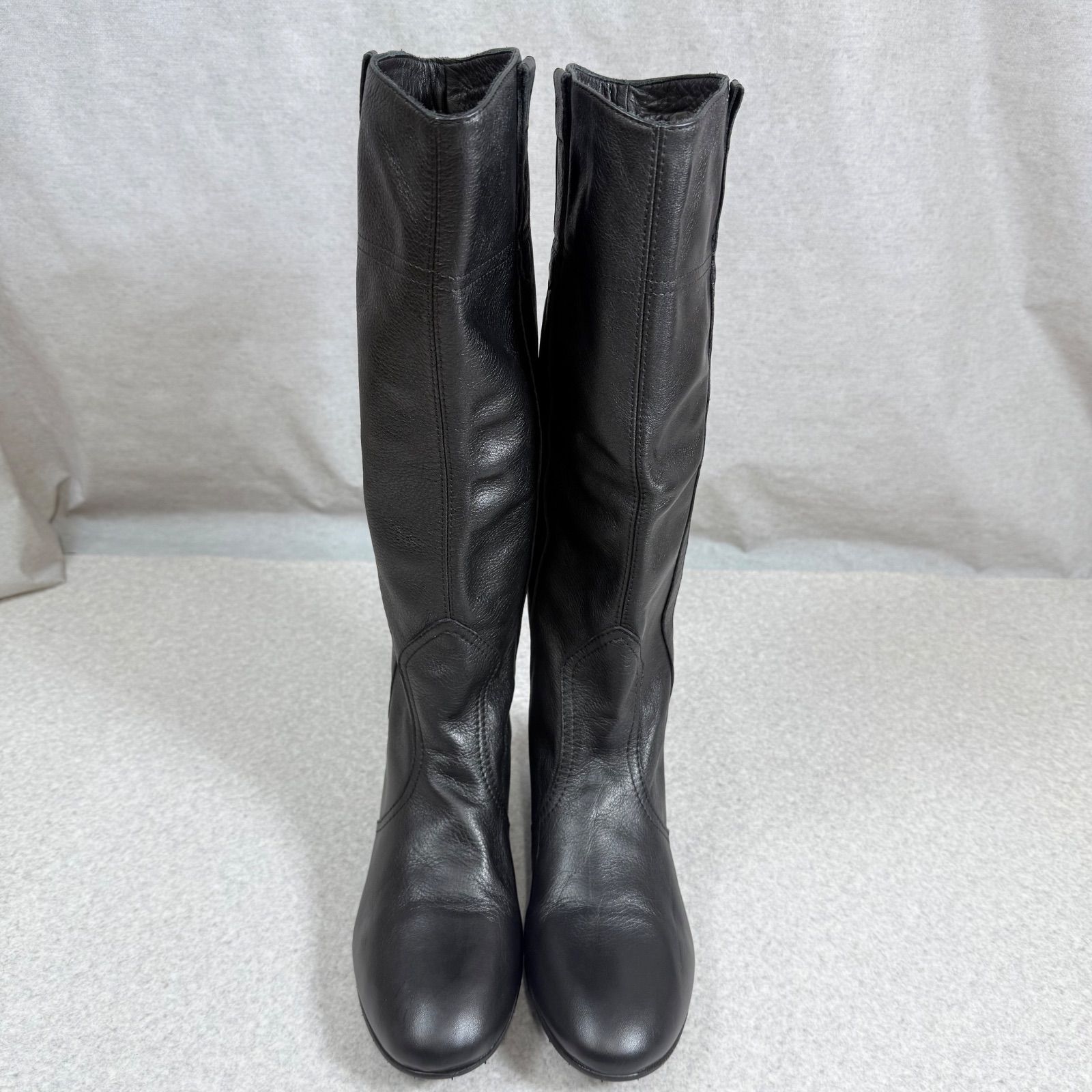 レザー ブラック