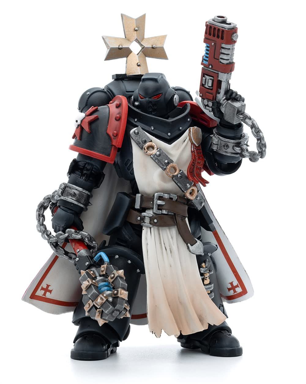 JoyToy 1/18 兵士 可動 フィギュア-Black Templars Sword Brethren Brother Dragen