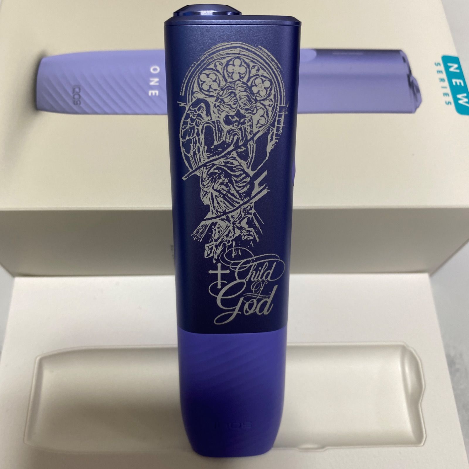 希少 黒入荷！ ONE i ILUMA iQOS 加工 神の子 God of CHILD アイコス i イルマ 財布・ケース・小物入れ