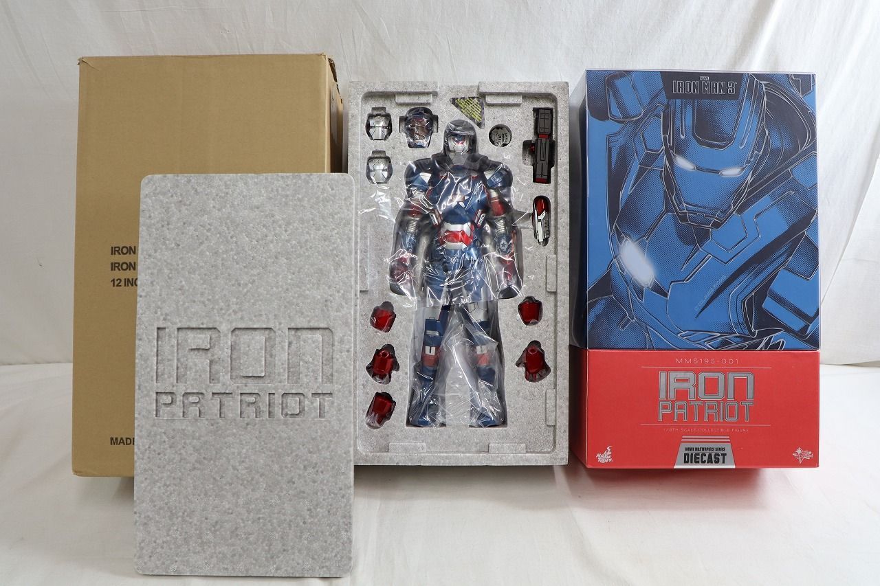 ホットトイズ IRON MAN アイアンマン3 アイアン パトリオット フィギュア