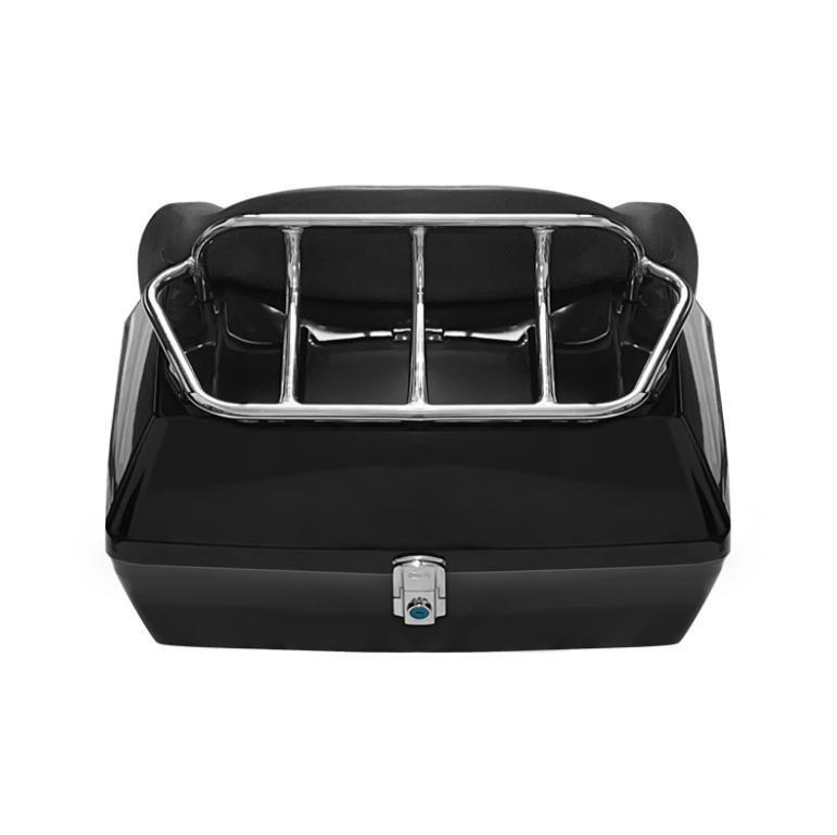 送料無料 48L特大大緬羊電動車のテールボックス棚付きソフトバックオートバイのトランク48Lダブルヘルメットを入れることができます