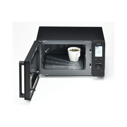 センサー付きフラット電子レンジ ブラック ツインバードDR-F282B ツインバード USTAUSTRALIA_COM_AU