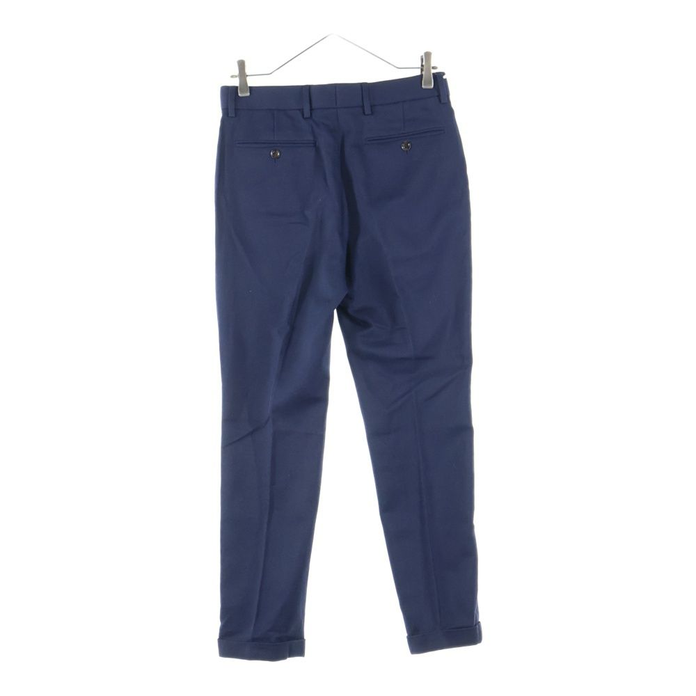 送料無料！ GUCCI グッチ ウェブ シェリーライン ストライプ コットンアンクルパンツ ネイビー 668588 Z8AQY