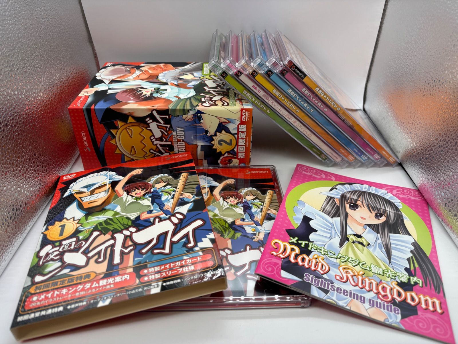 極美品】アニメDVD 仮面のメイドガイ 初回 全6巻 セット カードあり