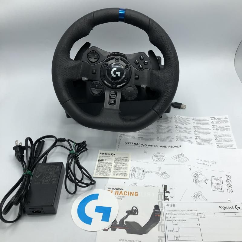 【中古】ｹﾞｰﾑOP）Logicool G ｽﾃｱﾘﾝｸﾞｺﾝﾄﾛｰﾗｰ G923 PS4 PC ﾚｰｼﾝｸﾞｹﾞｰﾑﾊﾝﾄﾞﾙ[92][240092309981] 中古】ｹﾞｰﾑOP）Logicool G ｽﾃｱﾘﾝｸﾞｺﾝﾄﾛｰﾗｰ G923 PS4 PC ﾚｰｼﾝｸﾞ