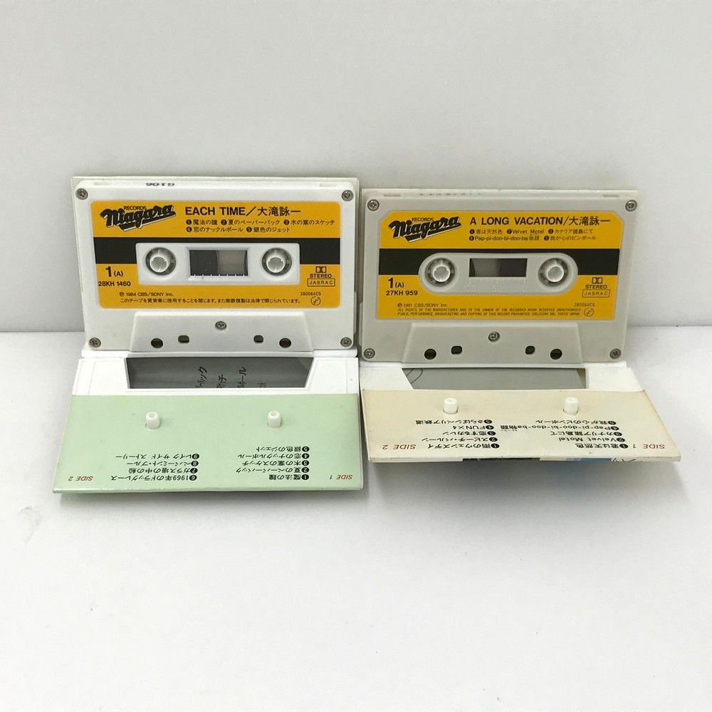 未開封 A LONG VACATION 大滝詠一 カセットテープ 大瀧詠一 A Long