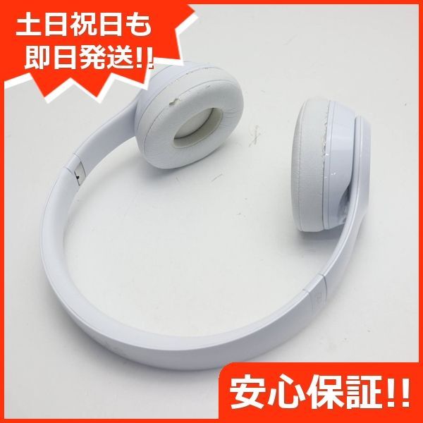 良品中古 Beats solo3 wireless MNEP2PA/A グロスホワイト ワイヤレスヘッドホン Beats 土日祝発送OK 04000  - メルカリ