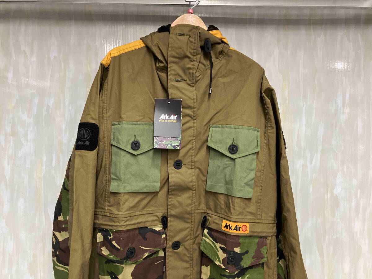 Deus Ex Machina×Ark Air デウスエクスマキナ アークエアー フィールドジャケット COLOUR BLACK SMOCK マルチ Mサイズ